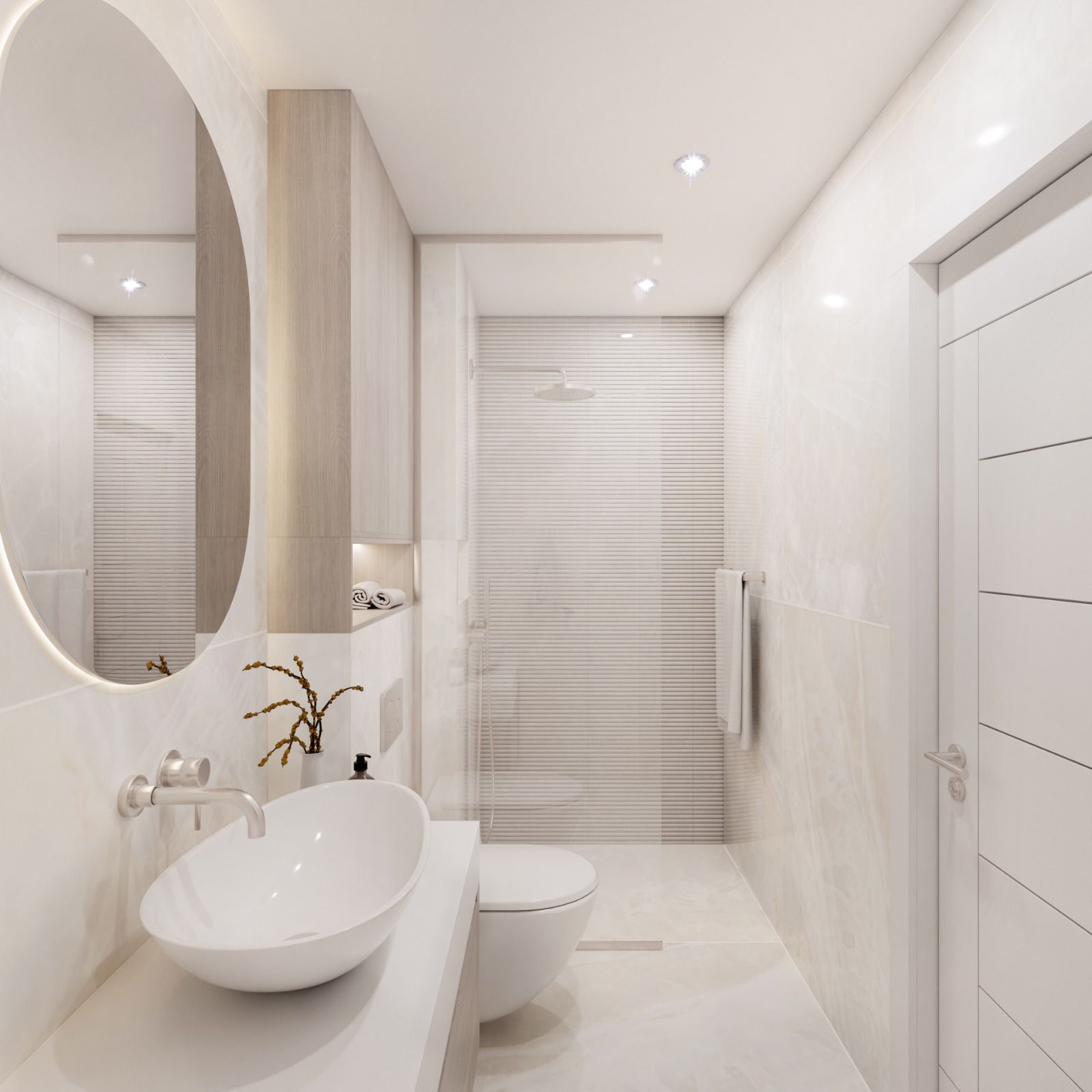 Meadows 6 Bathroom Collection - architecture project in The Meadows, Dubai, designed by Ajsa Avdovic Architect